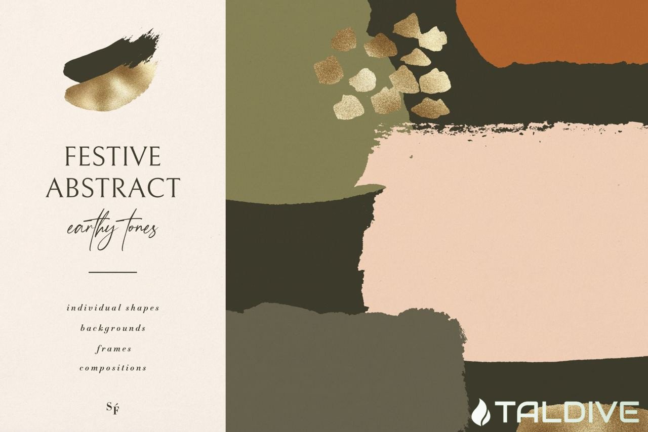 Festive Abstract | Shapes & Extras