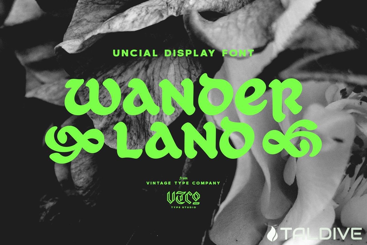 Wanderland Display Font