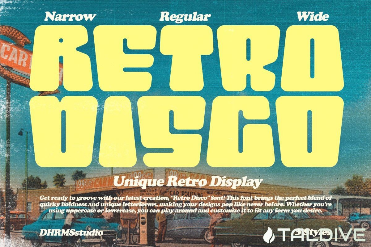 Retro Disco - Unique Retro Display