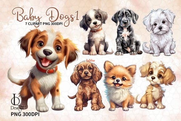 Baby Dogs Sets 1 Sublimation