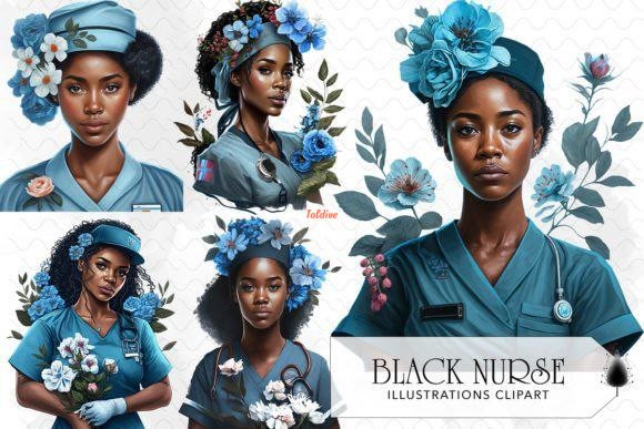 Black Nurse Sublimation Bundle