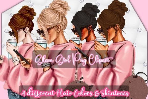 Glam Fashion Girl Png Clipart