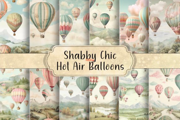 Hot air balloons paper