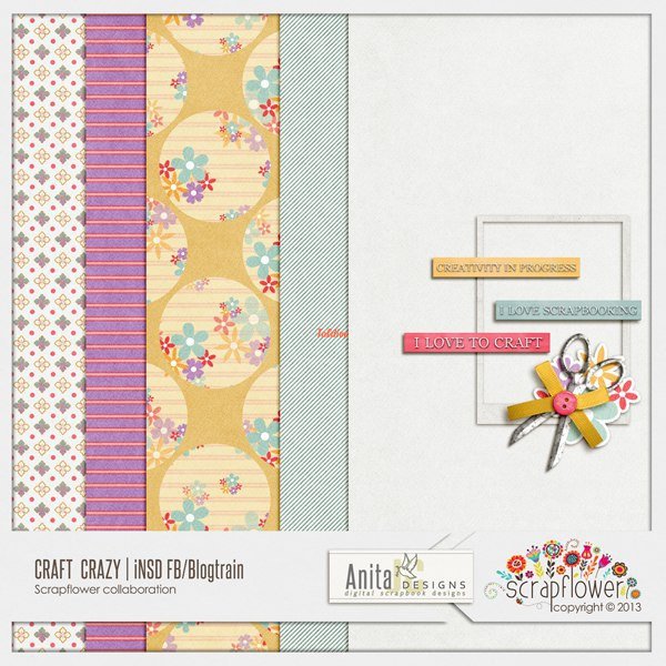 Craft crazy Scrapbook kit