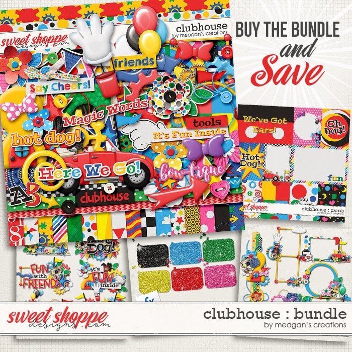 Clubhouse clipart bundle