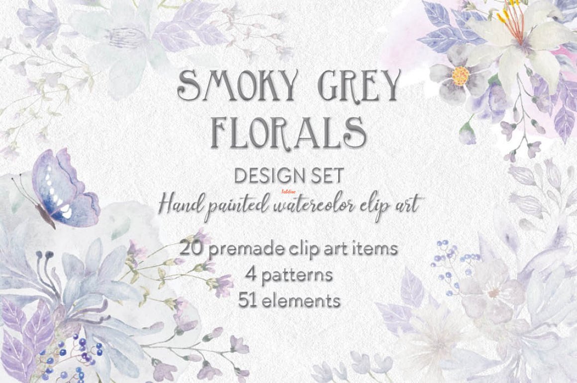 smoky grey Seamless Patterns