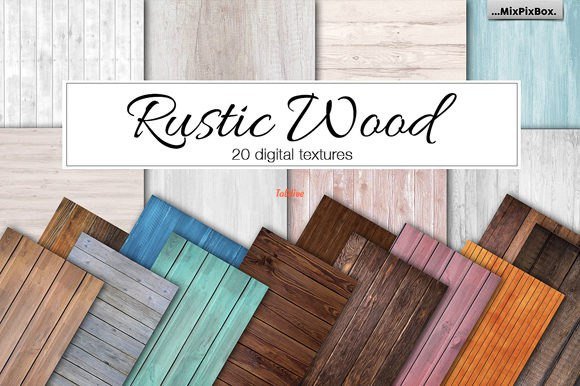 Rustic Wood Textures Bundle