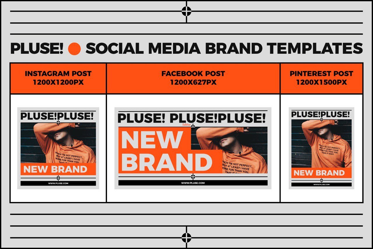 PLUSE-SOCIAL MEDIA BRAND TEMPLATES