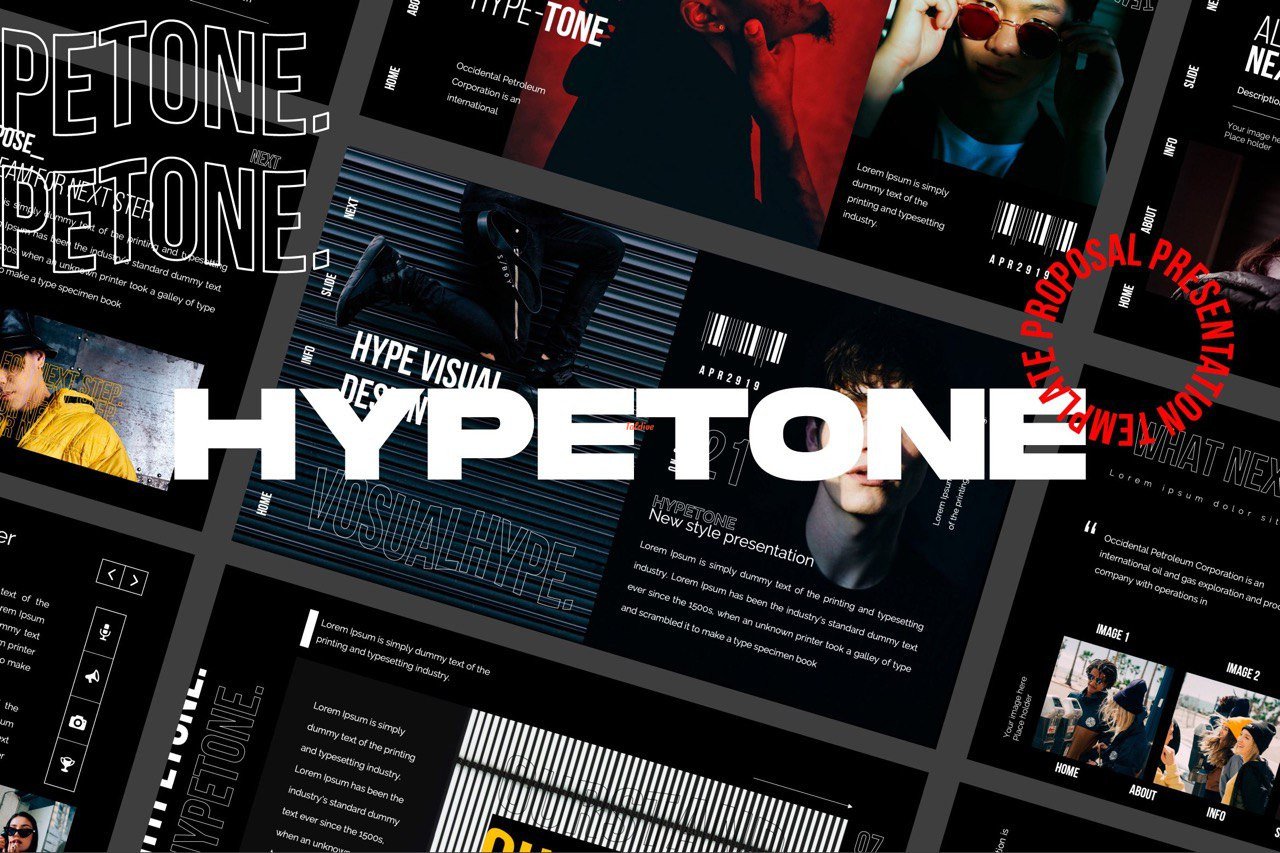 HYPETONE - Keynote Design Template