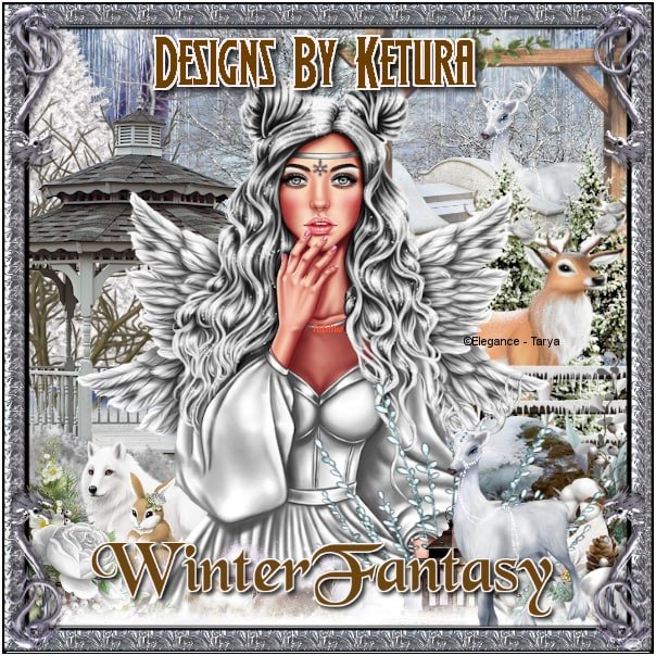 Winter Fantasy Clipart Bundle