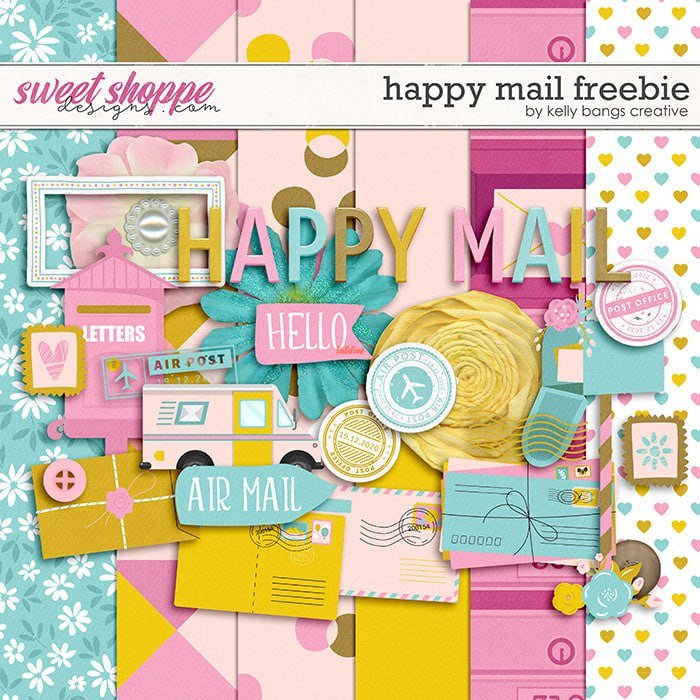 Happy Mail Scrapbooking Kit