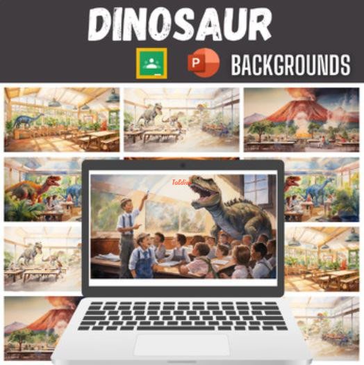 Dinosaur Backgrounds Collection