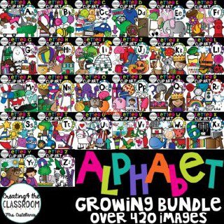 Alphabet Clipart Bundle