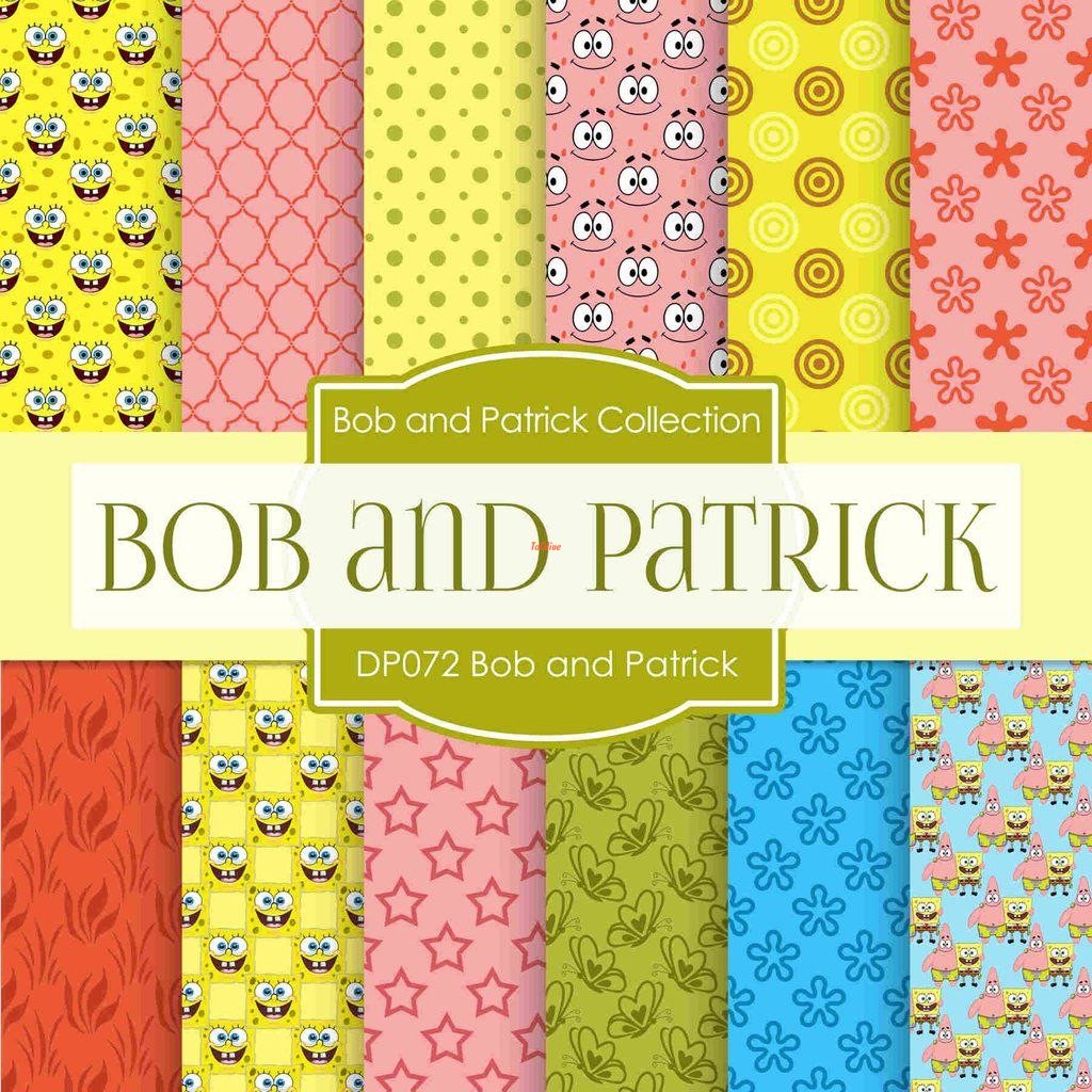 Bob and patric digital paper