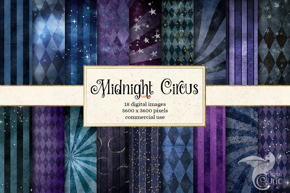 Midnight Circus Paper Set