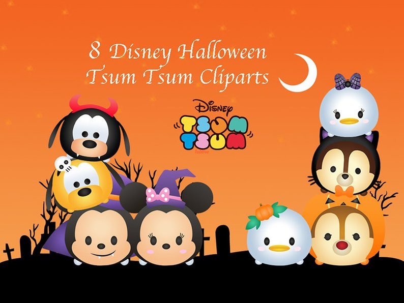 8 Disney Halloween Clipart