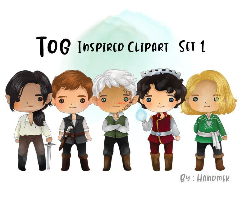 Tog Inspired Clipart set