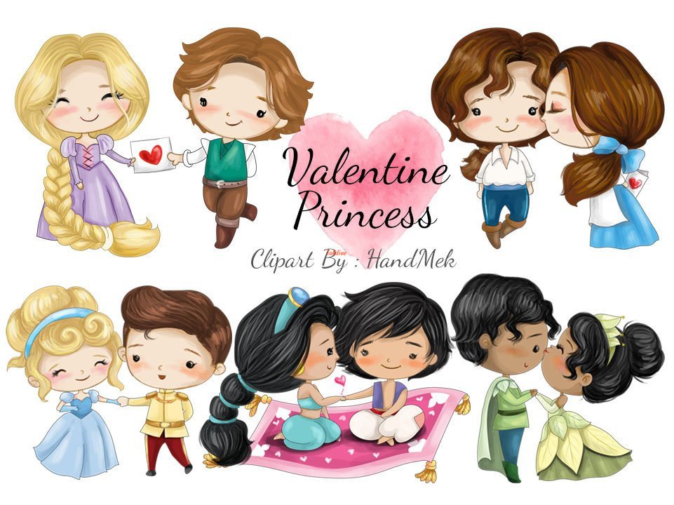 Valentine Princess Set 1