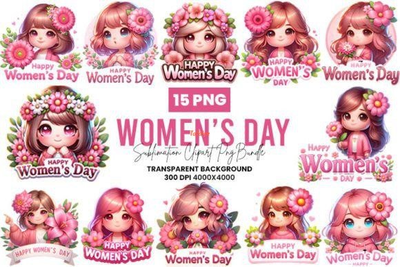 Womens Day Sublimation Clipart Bundle