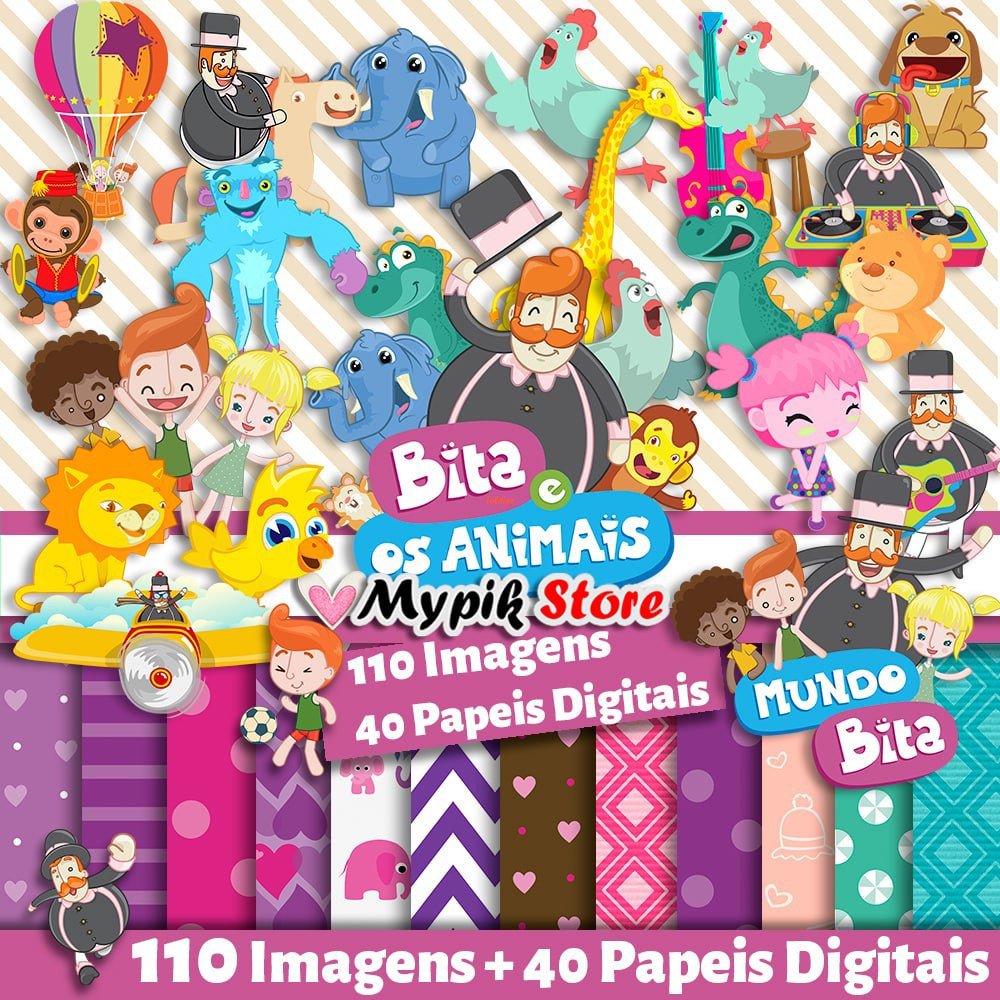 BITA WORLD BITA AND ANIMALS Digital Kit