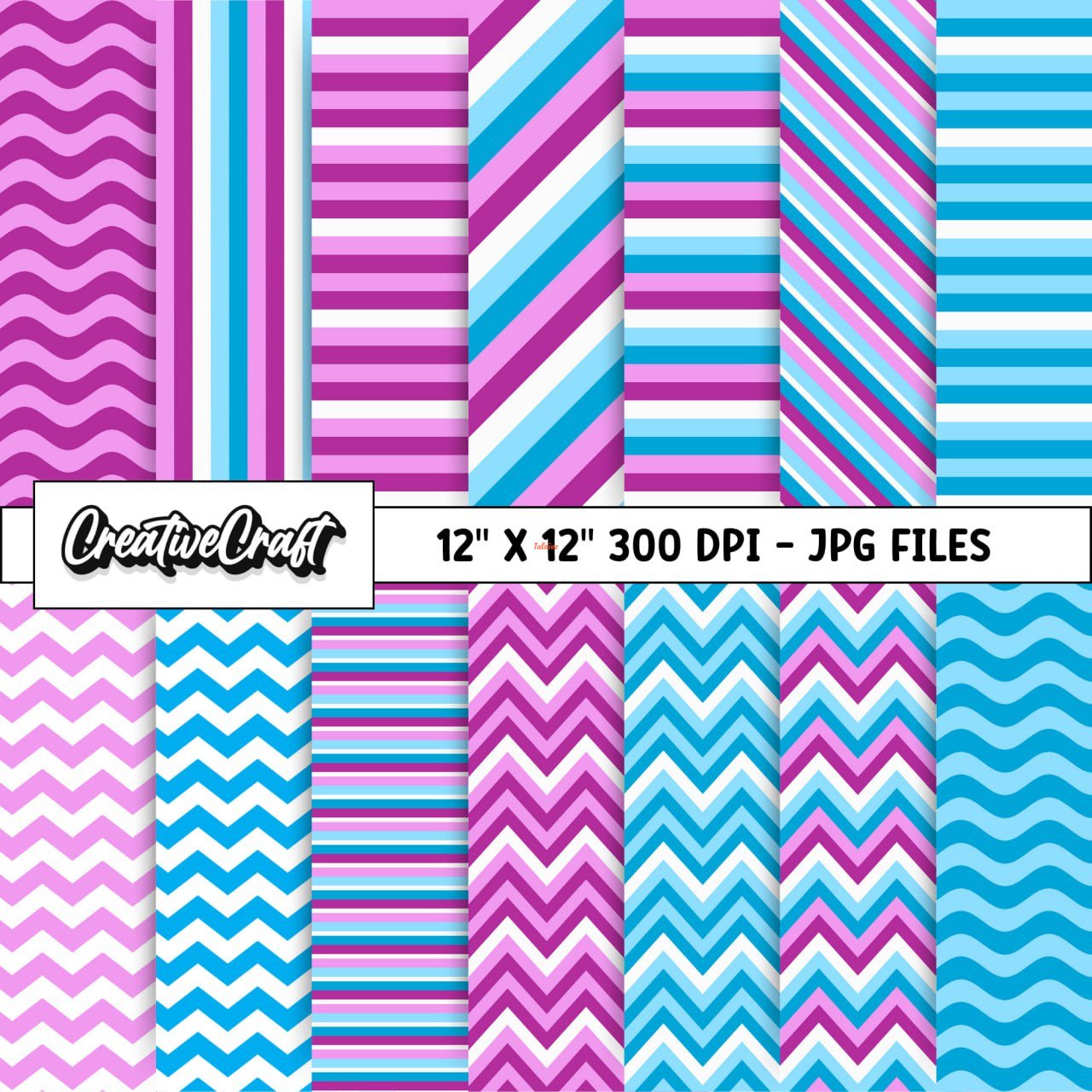 Creative Craft - Frozen Digital Paper Sets