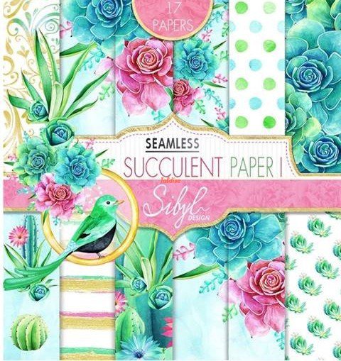 Succulent Cactus Papers