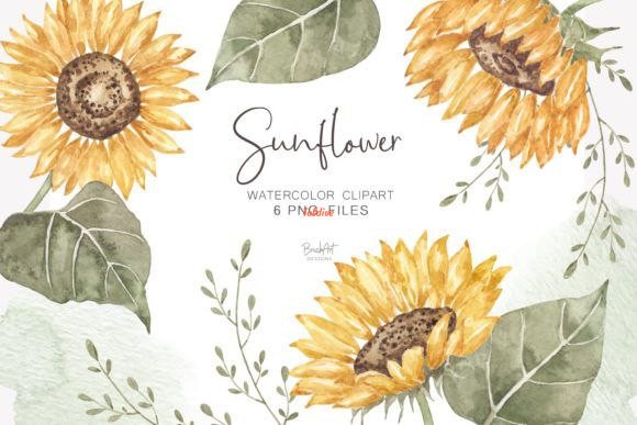 Sunflower clipart Summer flower