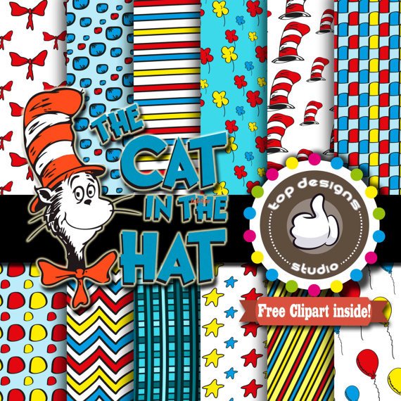 The cat in hat Printable papers