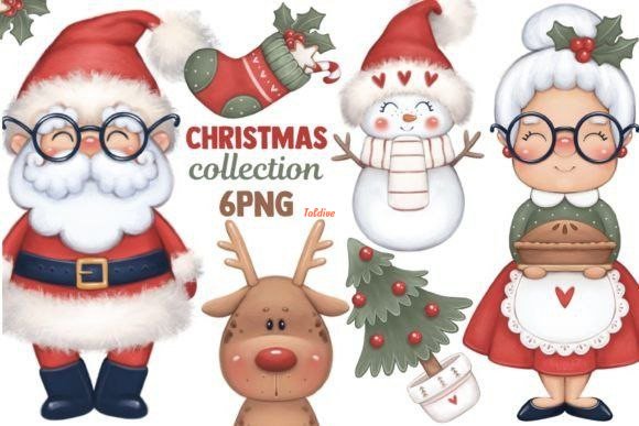 Christmas Clipart Illustration collection