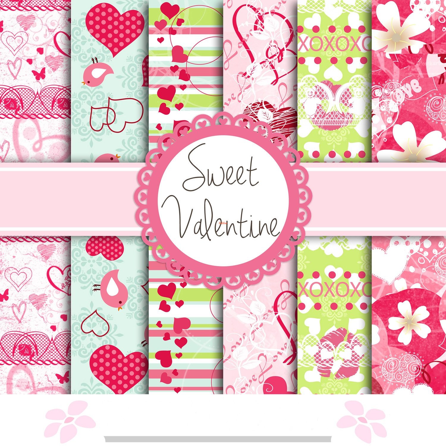 Cover Set Cards Digital Print Papers