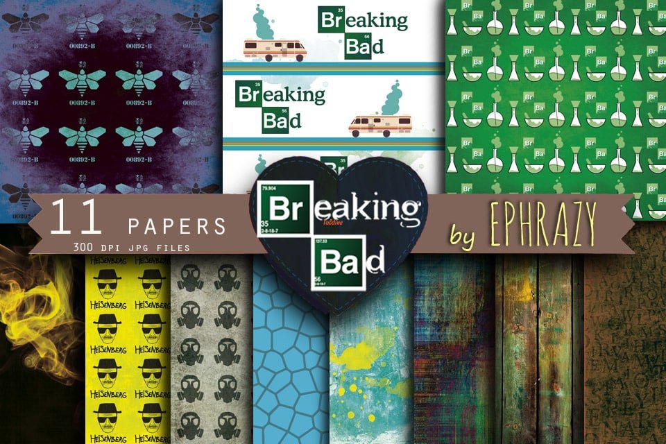 Breaking Bad Seamless Printable Papers