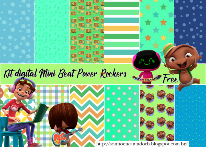 Mini Beat Power Digital Paper KIT