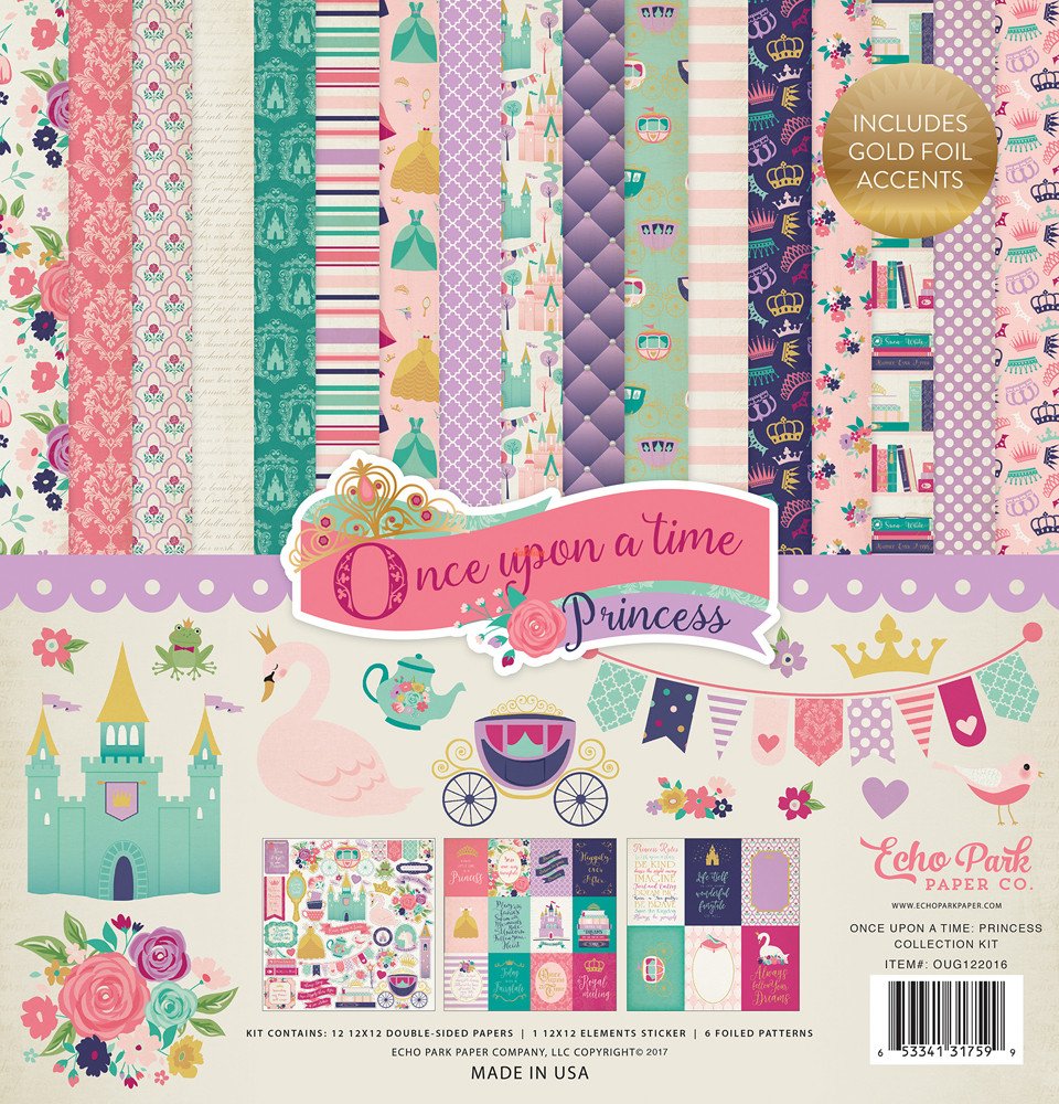 ONCE UPON A TIME PRINCESS PAPERS PACK