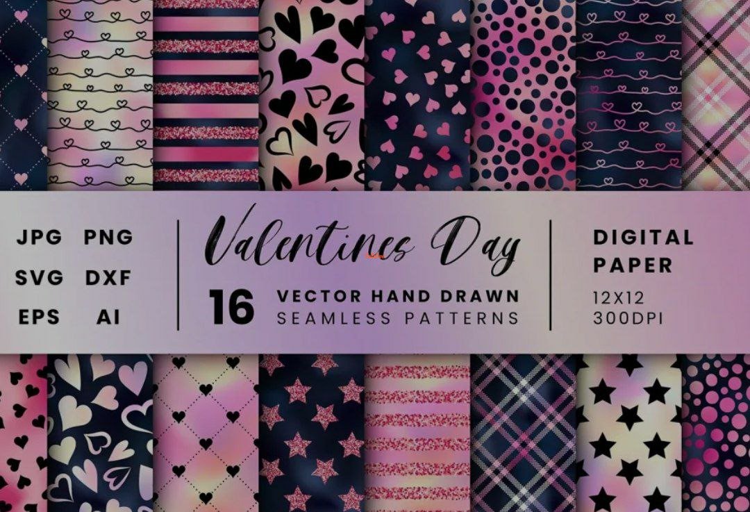 Valentines Day Pink backgrounds