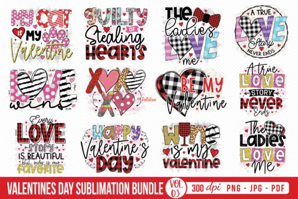 Valentines Day Sublimation Bundle